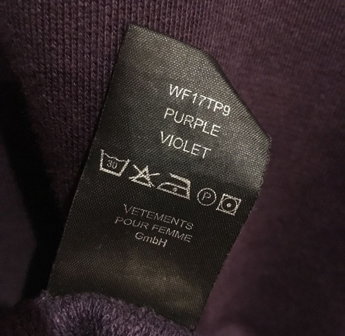 Vetements Unskinny Crewneck Sweatshirt