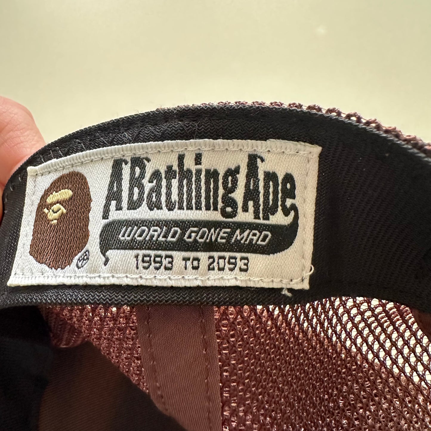 BAPE 1st Camo Bape Sta Mesh Trucker Cap