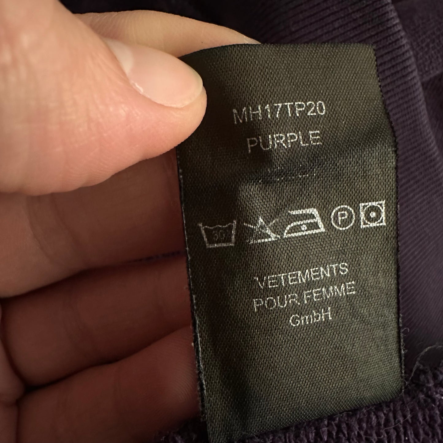 Vetements Sexual Fantasies hoodie AW16