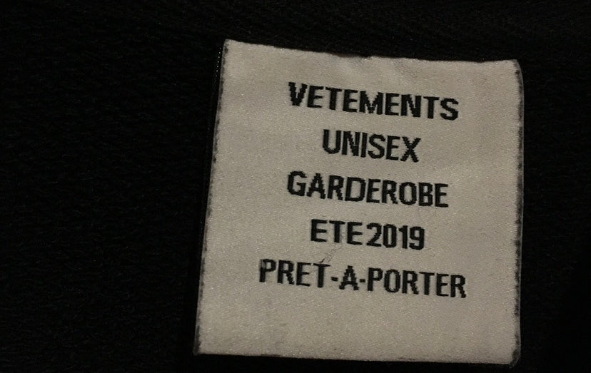 Vetements Target hoodie S/S 19