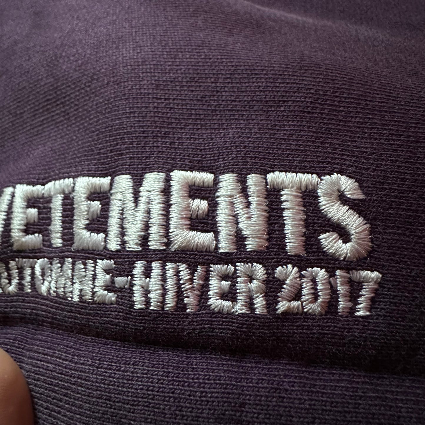 Vetements Sexual Fantasies hoodie AW16