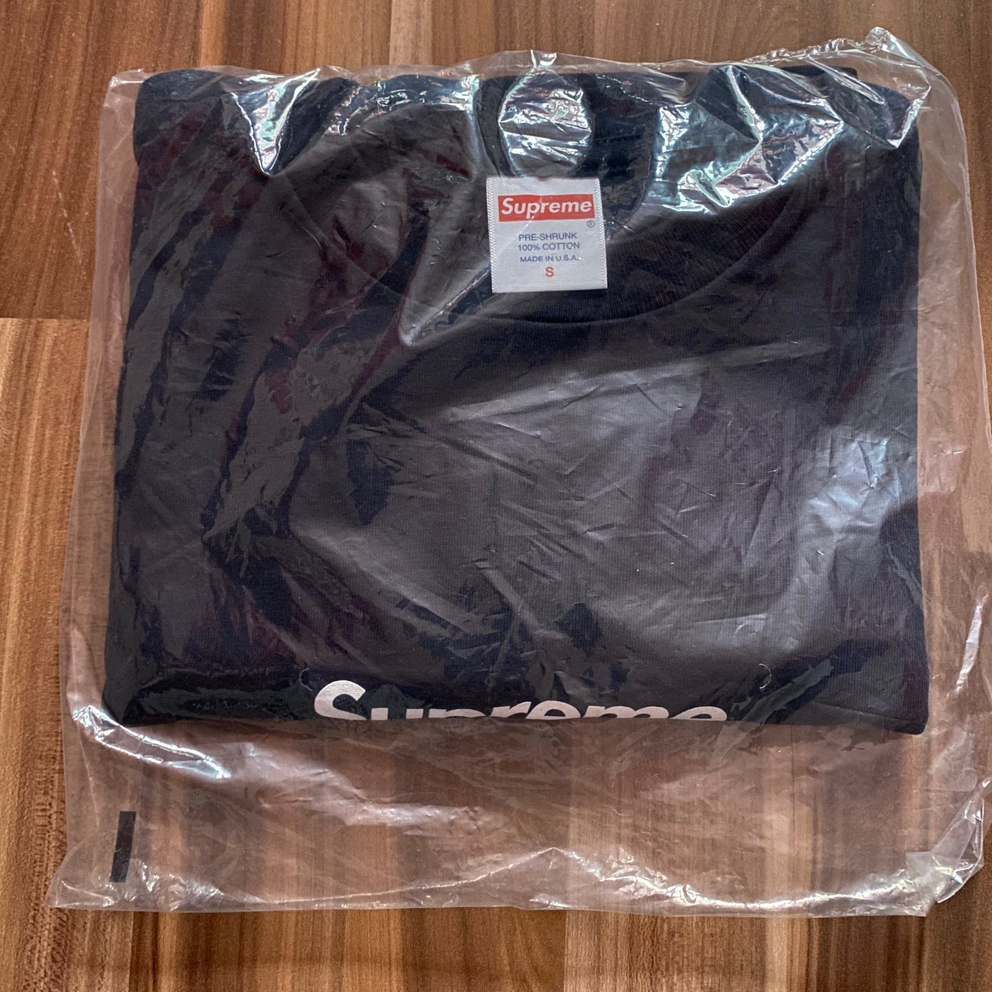 Supreme Box Logo L/S Tee Navy