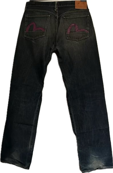 Evisu Bottom Logo Jeans