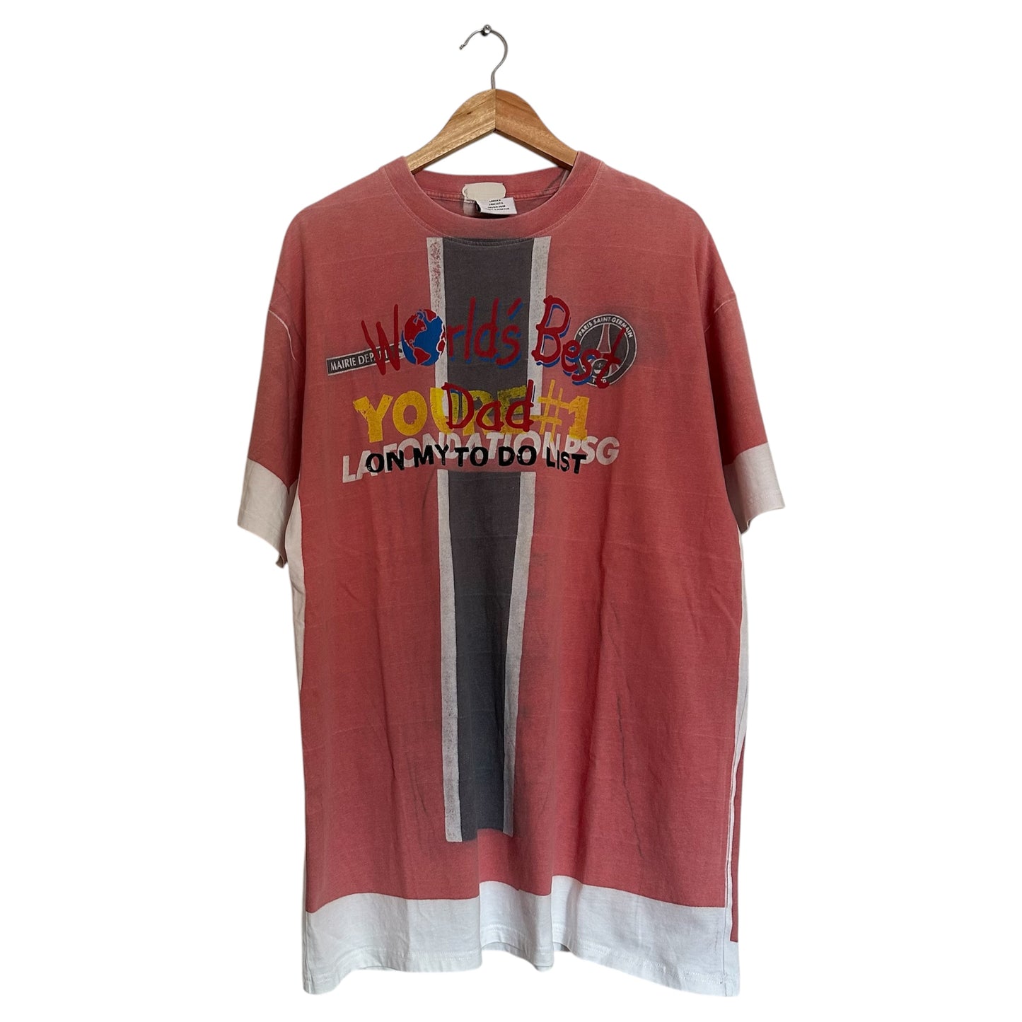 Vetements PSG Vampire Trompe L’oeil Tee AW18