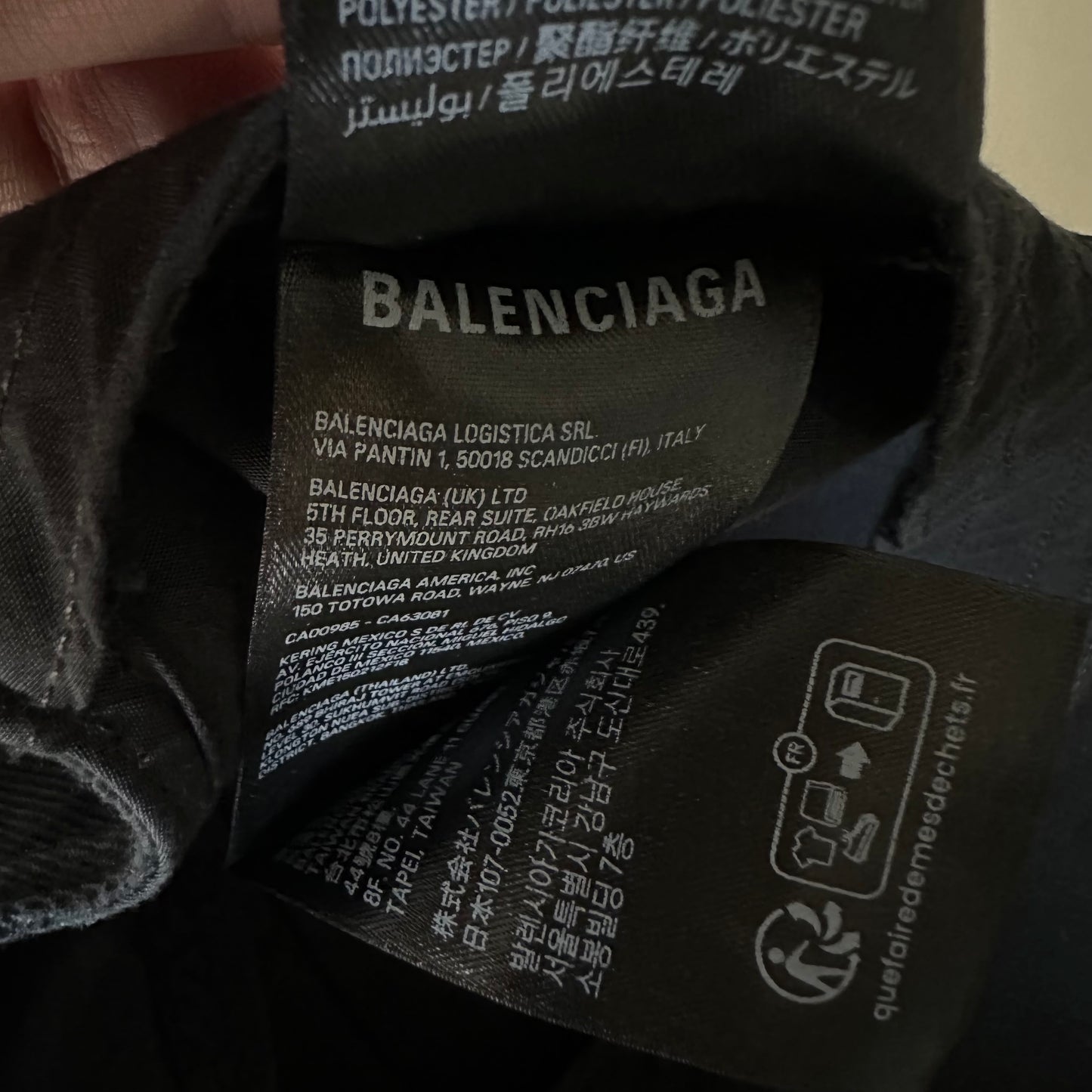 Balenciaga Unity Sports Icon Baseball Cap