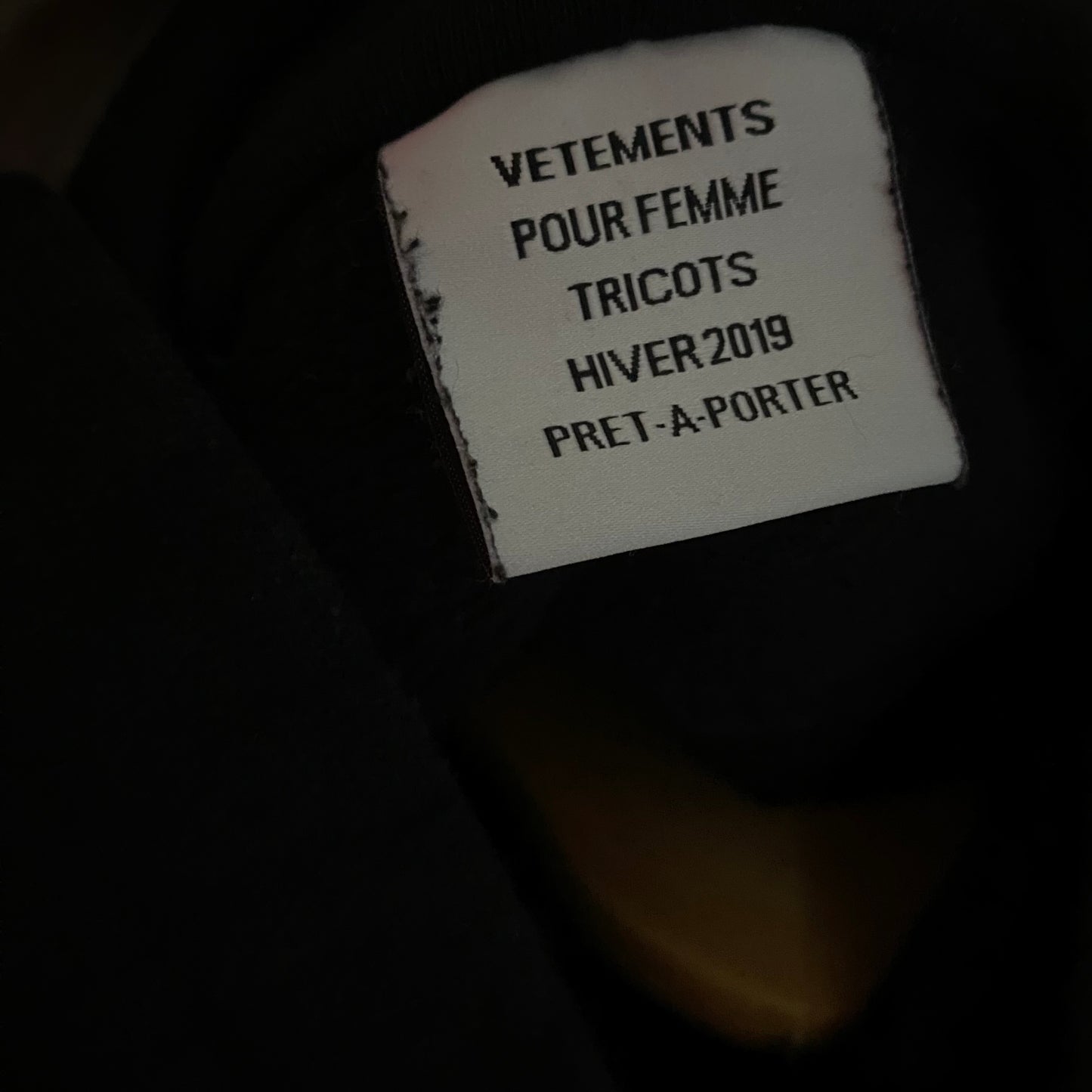 Vetements “I Have A Drinking Problem” Hoodie