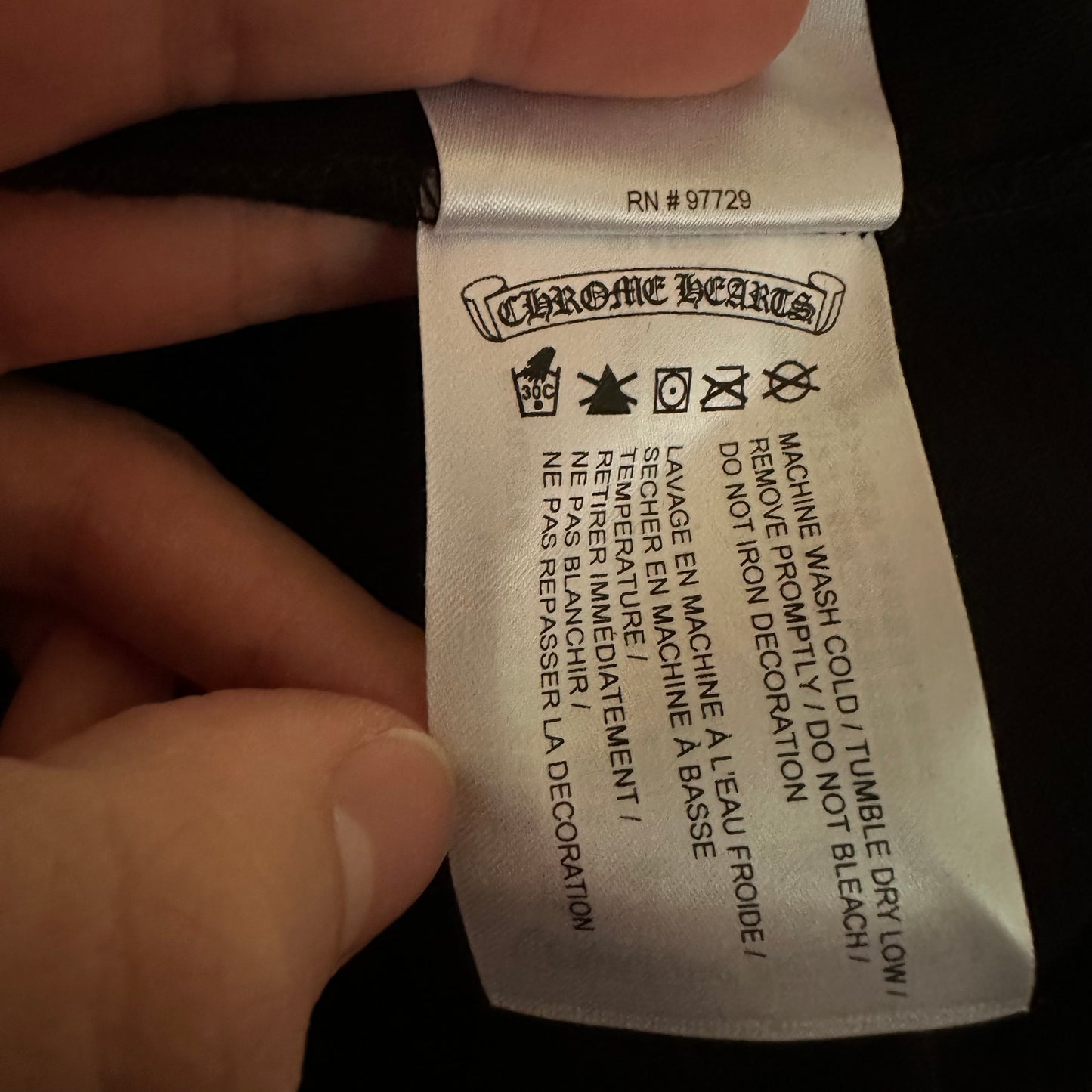 Chrome Hearts Horse Shoe Pocket Tee