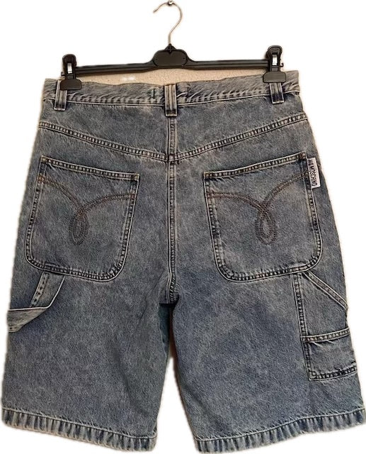 Moschino H&M Carpenter Denim Jeans Shorts