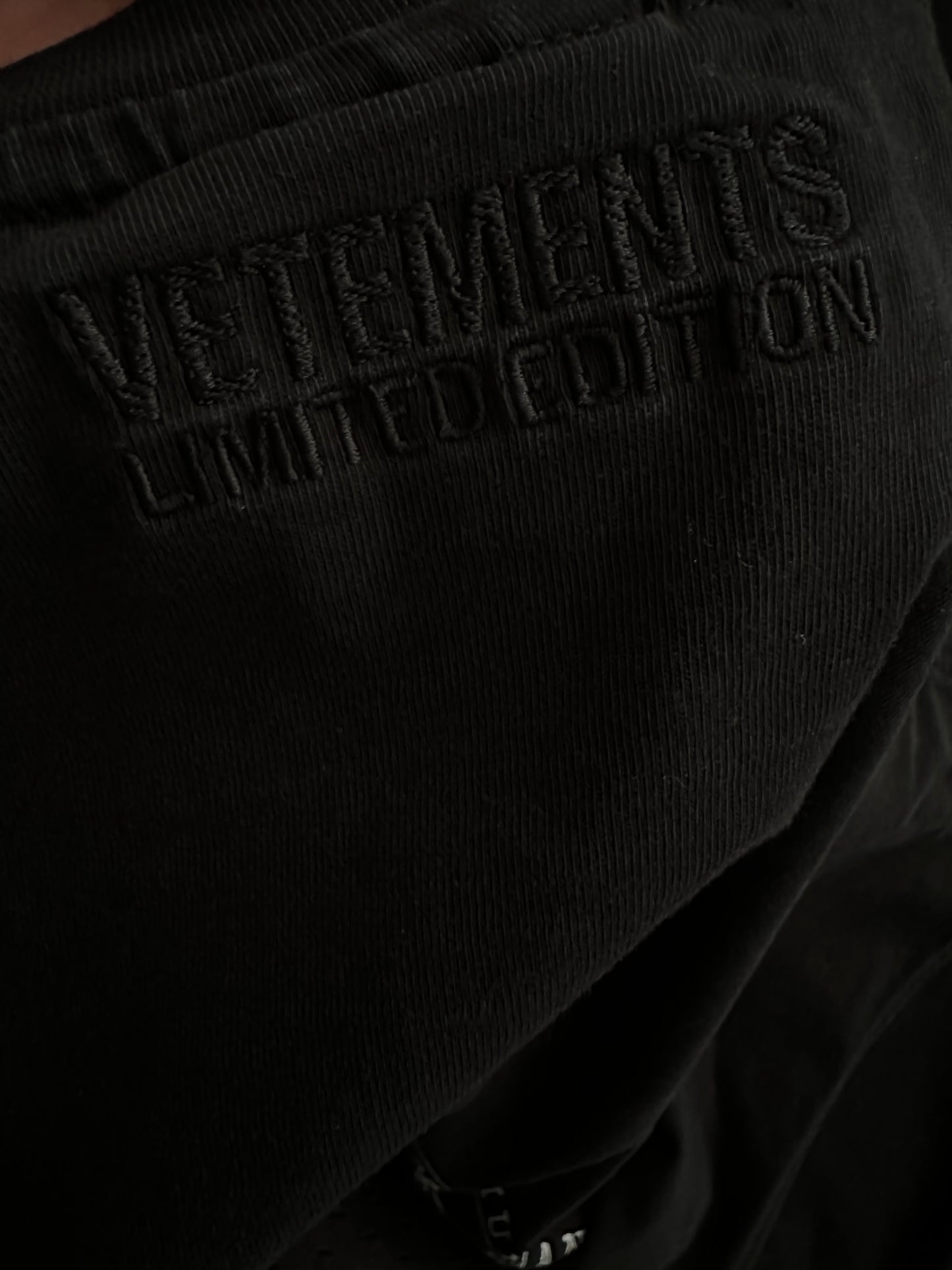 Vetements Human Identity Tee