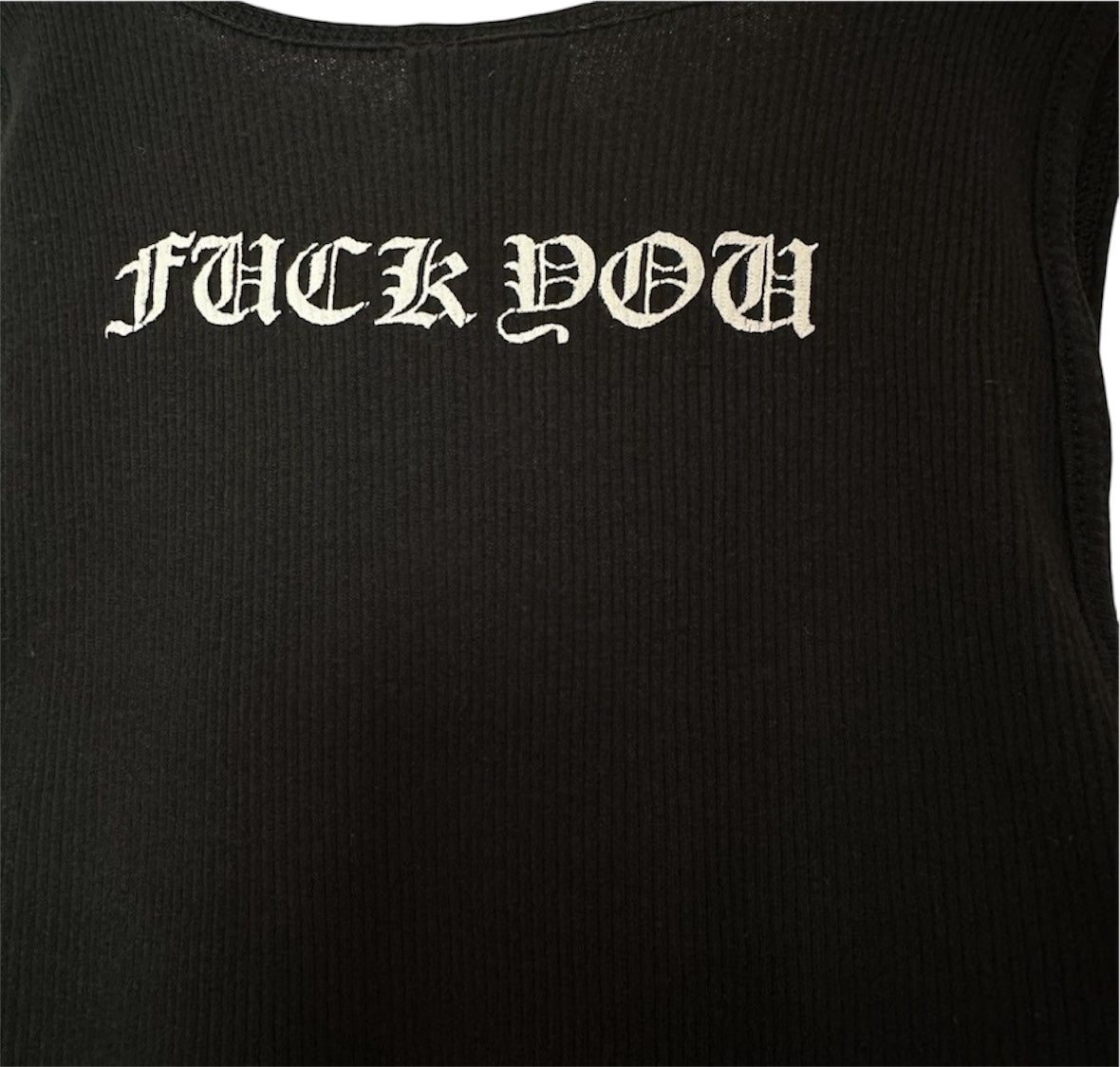 Chrome Hearts Fuck You Tank Top