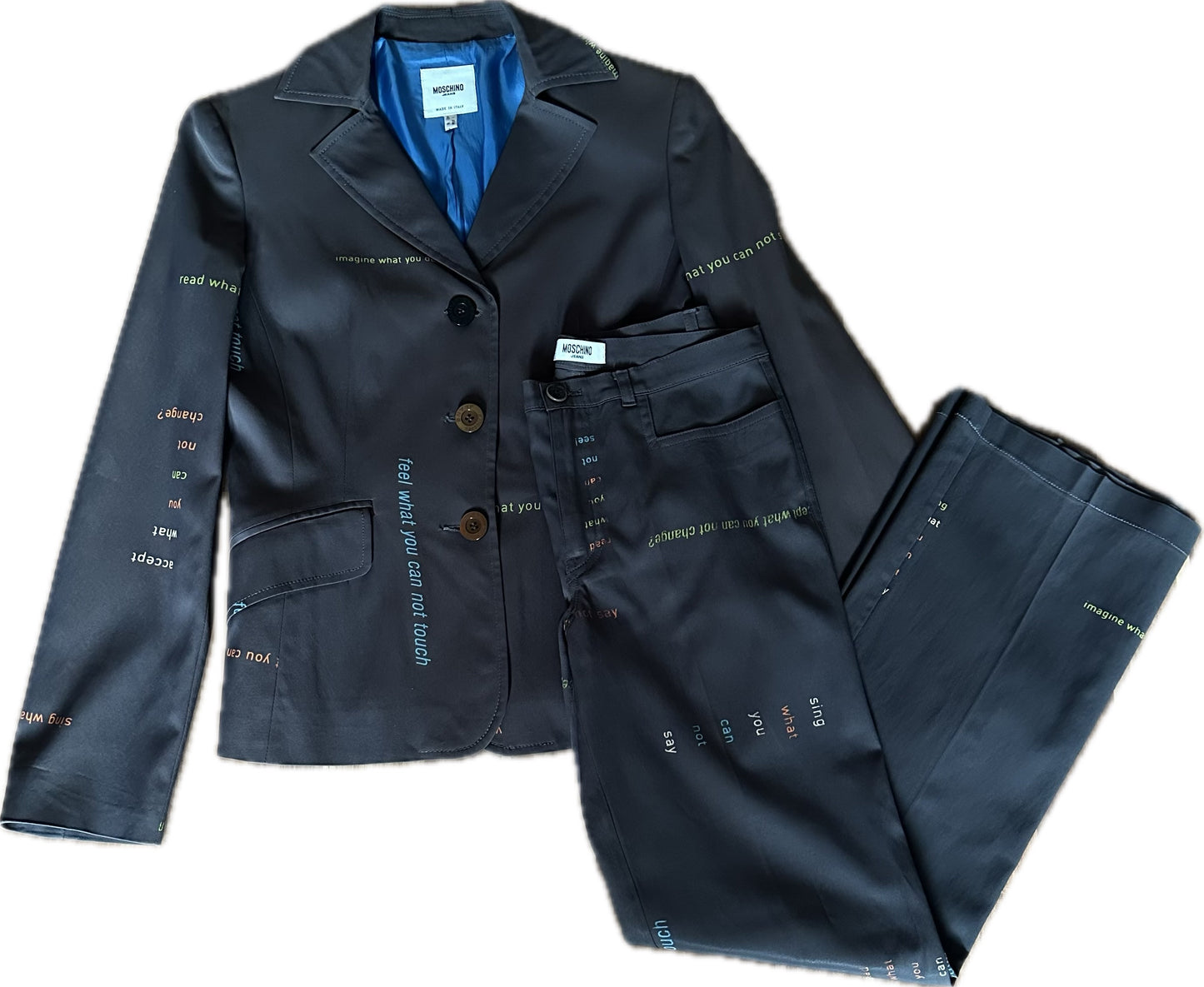 Moschino Jeans 90’ Blazer Suit Set