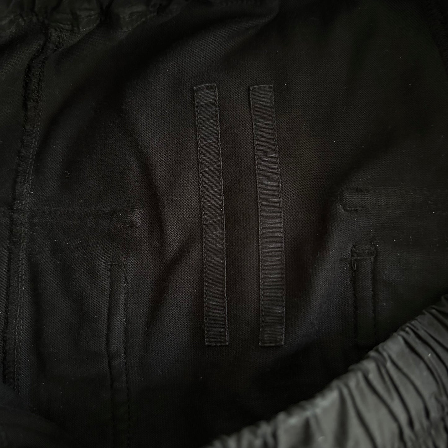 Rick Owens DRKSHDW Cotton Jersey Drawstring Pods Shorts