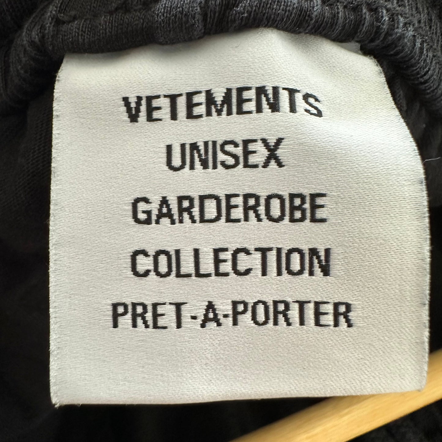 Vetements Cotton Logo Shorts