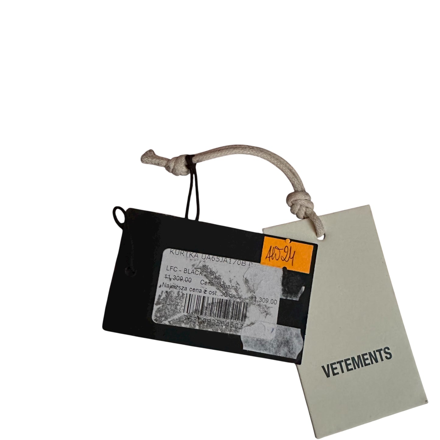 Vetements Military Gimp Mask Parka Jacket AW24