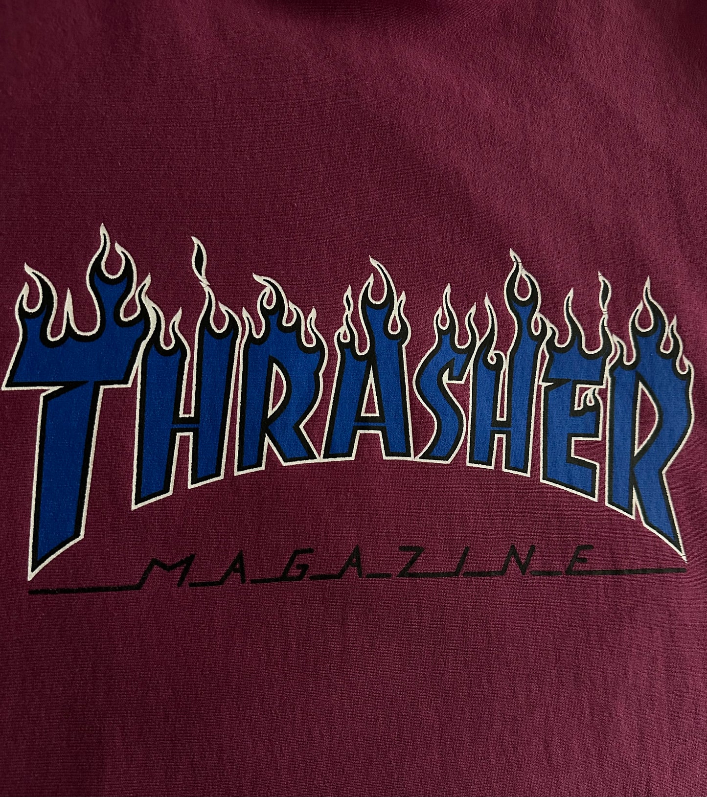 Supreme Thrasher Flame Hoodie SS15