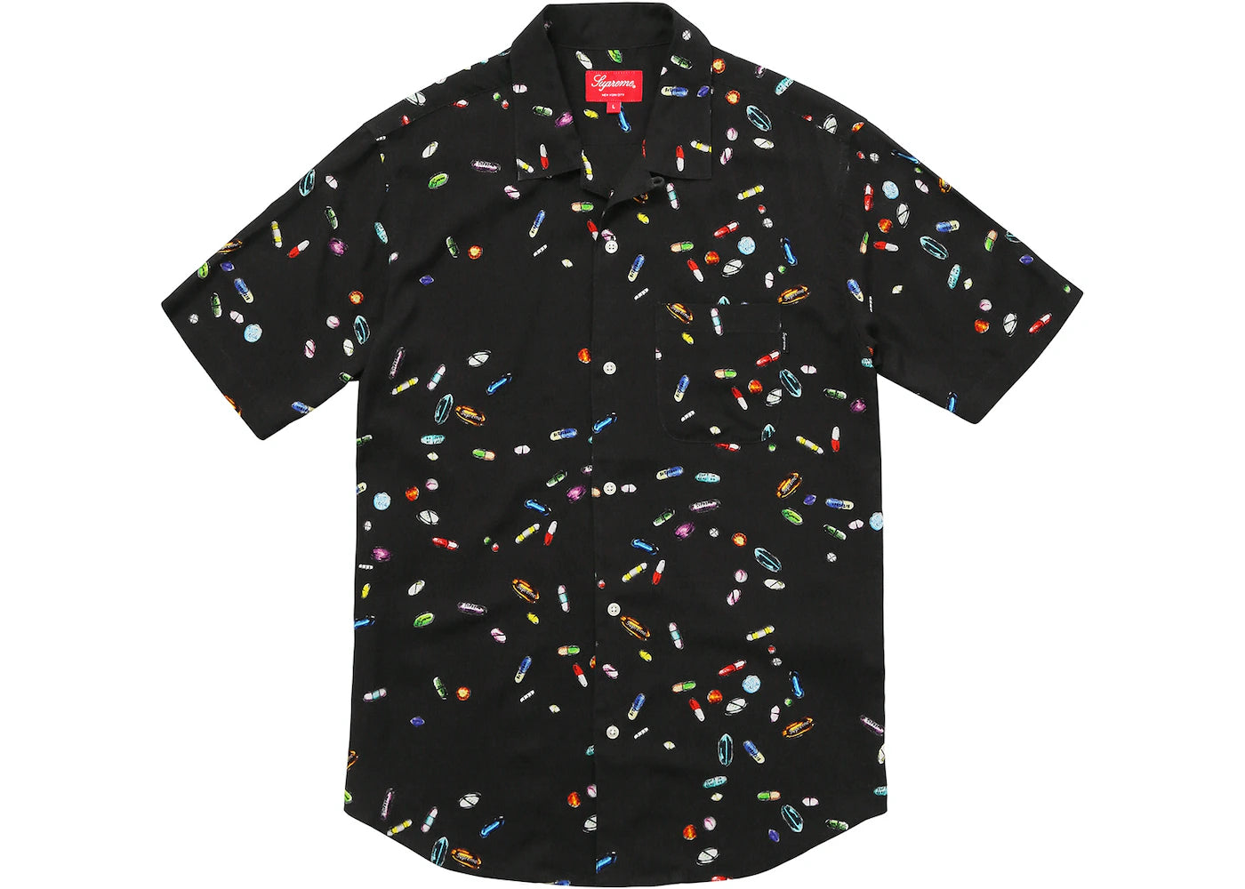 Supreme Pills Rayon Shirt