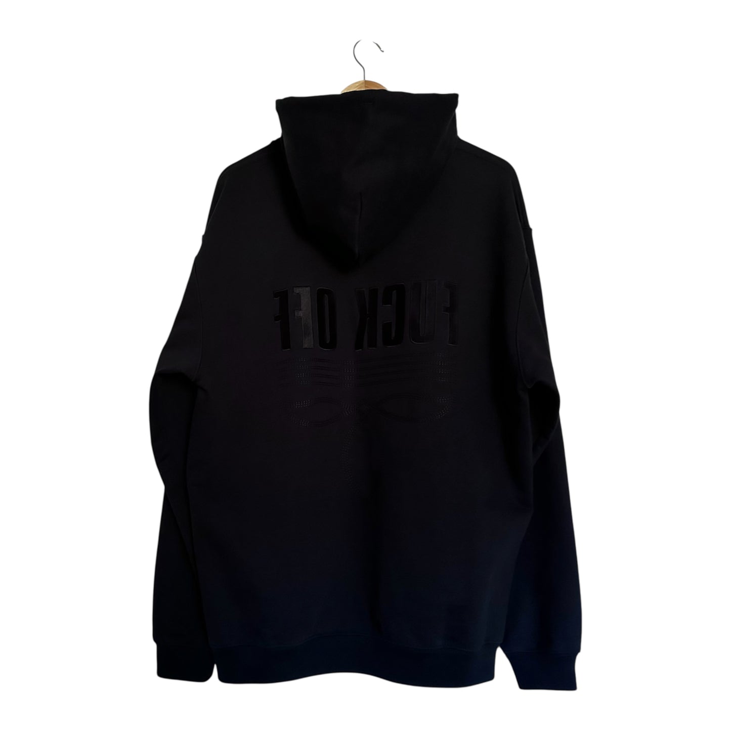 Vetements VTMNTS FUCK OFF Embroidered Hoodie