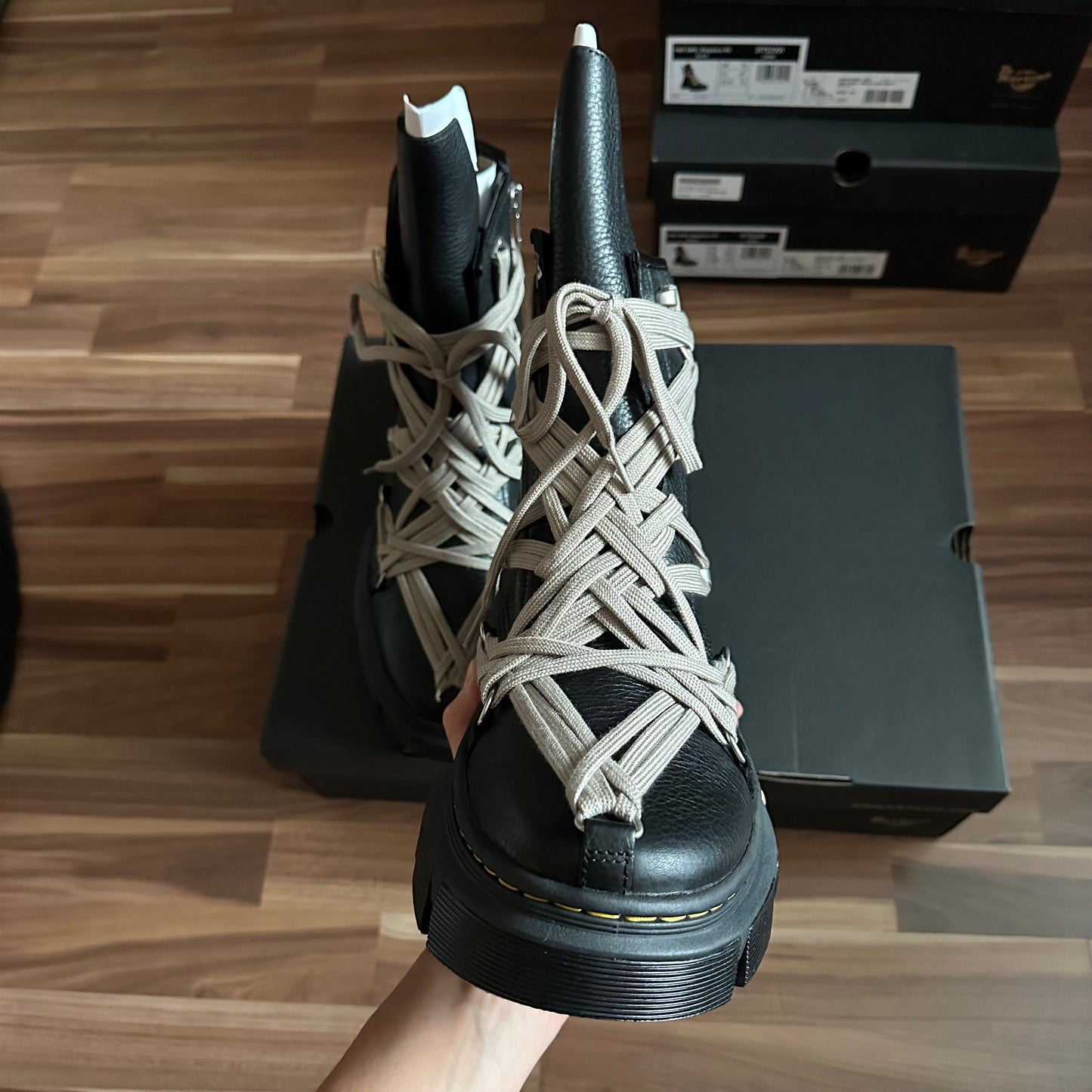 Rick Owens Dr. Martens 1460 DMXL Mega Lace Boot