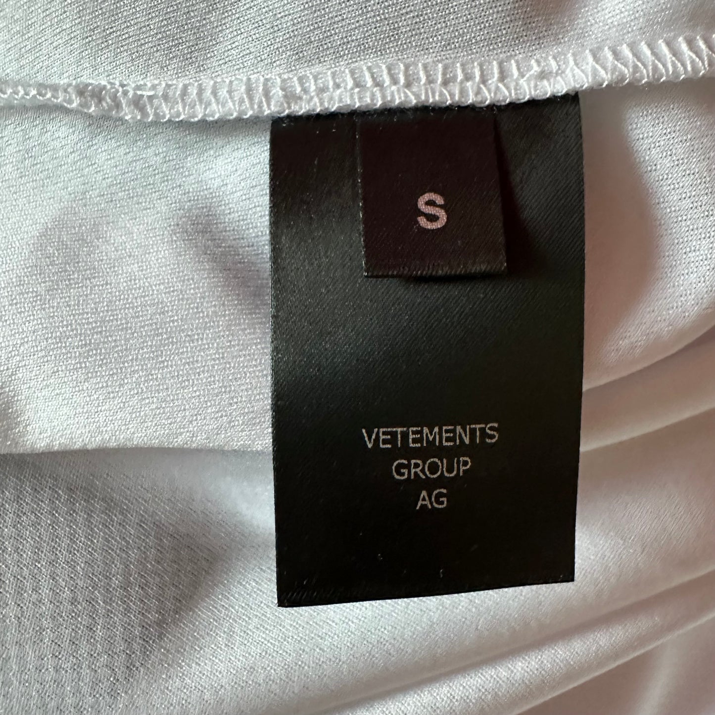 Vetements Trademark Footbal Jersey T-Shirt