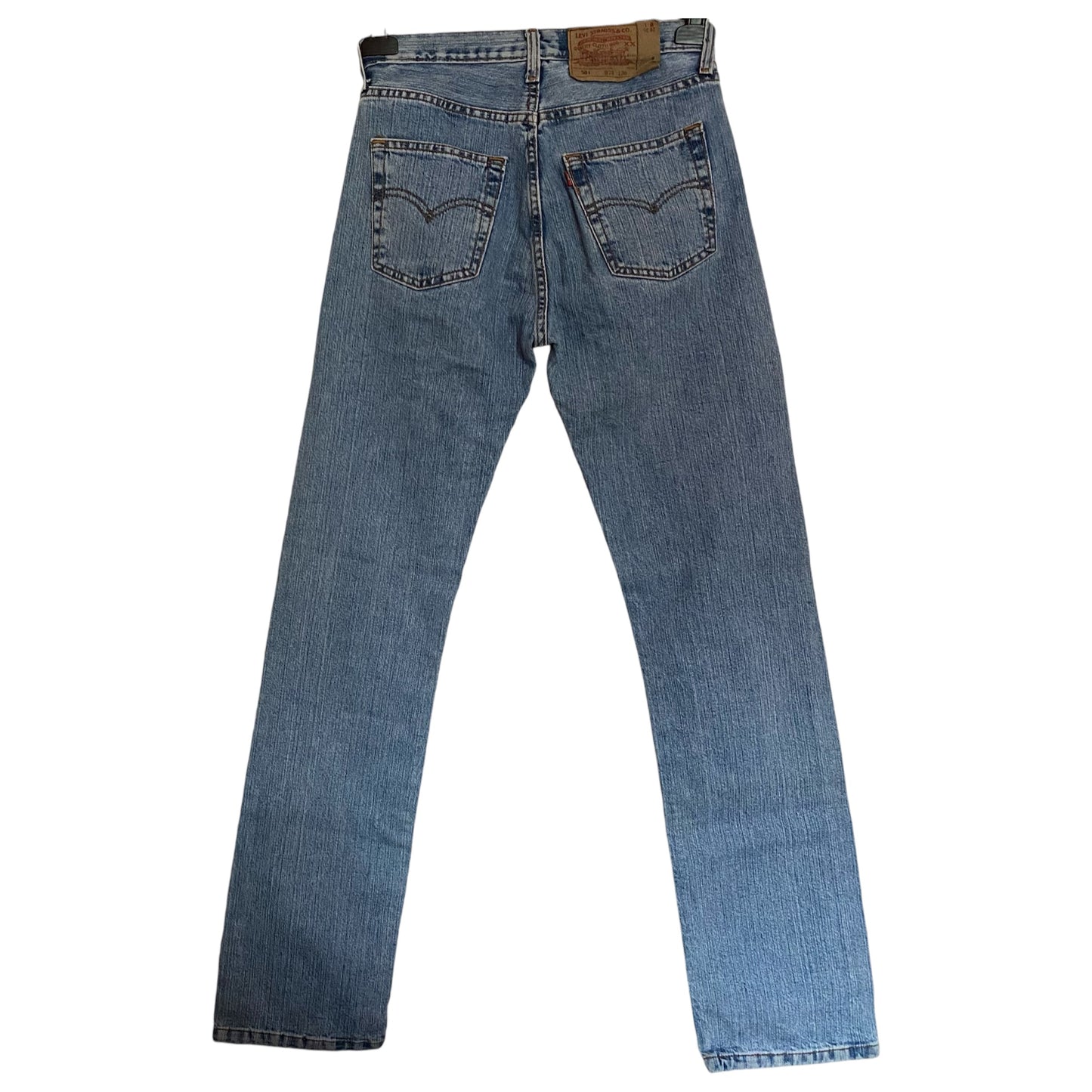 Levi’s 501 Washed Denim Jeans MADE IN USA