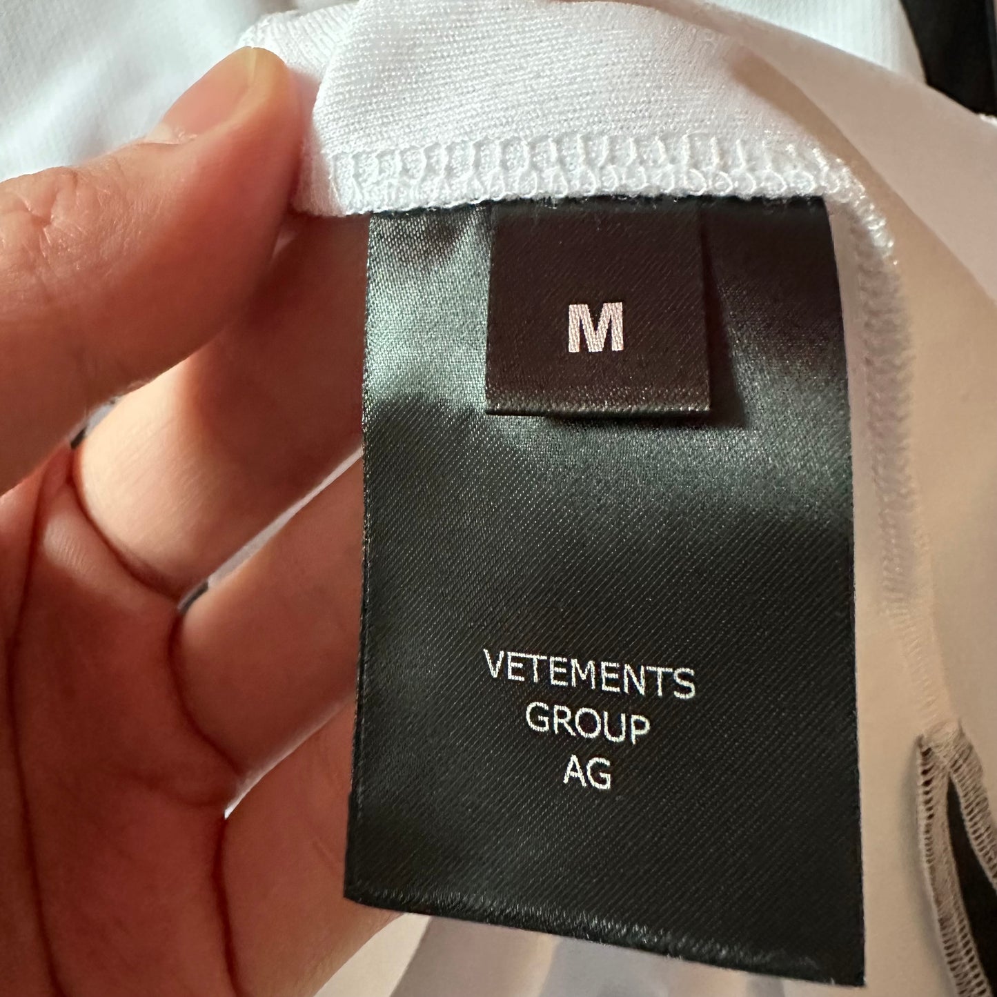 Vetements Trademark Footbal Jersey T-Shirt