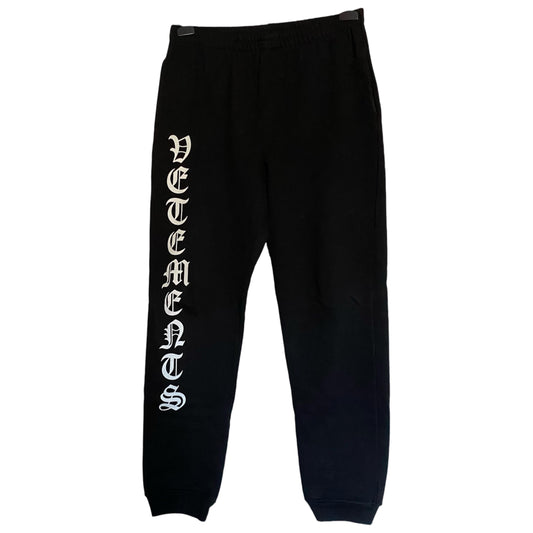 Vetements Gothic Logo Pants F/W 20 DEMNA GVASALIA