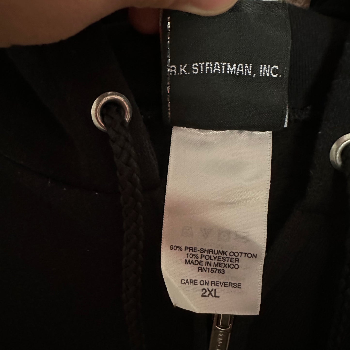 Vintage 00’ Harley Davidson Skull Logo Zip Up Hoodie
