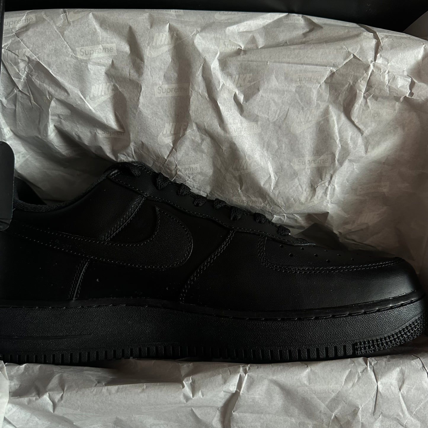 Supreme Nike Air Force Low Black