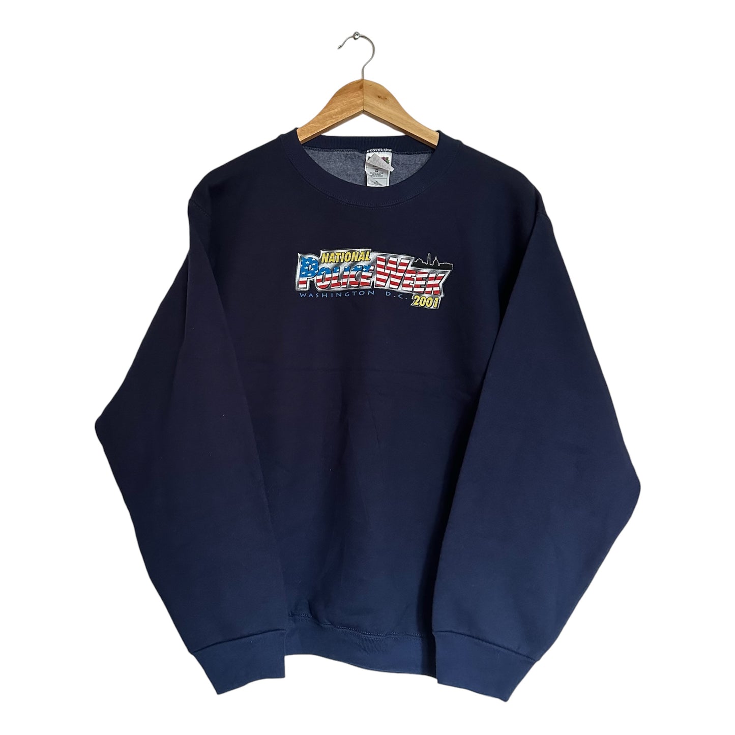 Vintage National Police Washington Crewneck 00’s